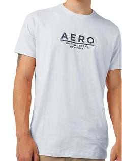 Camiseta Aeropostale Aero Original Brand New York Azul Claro