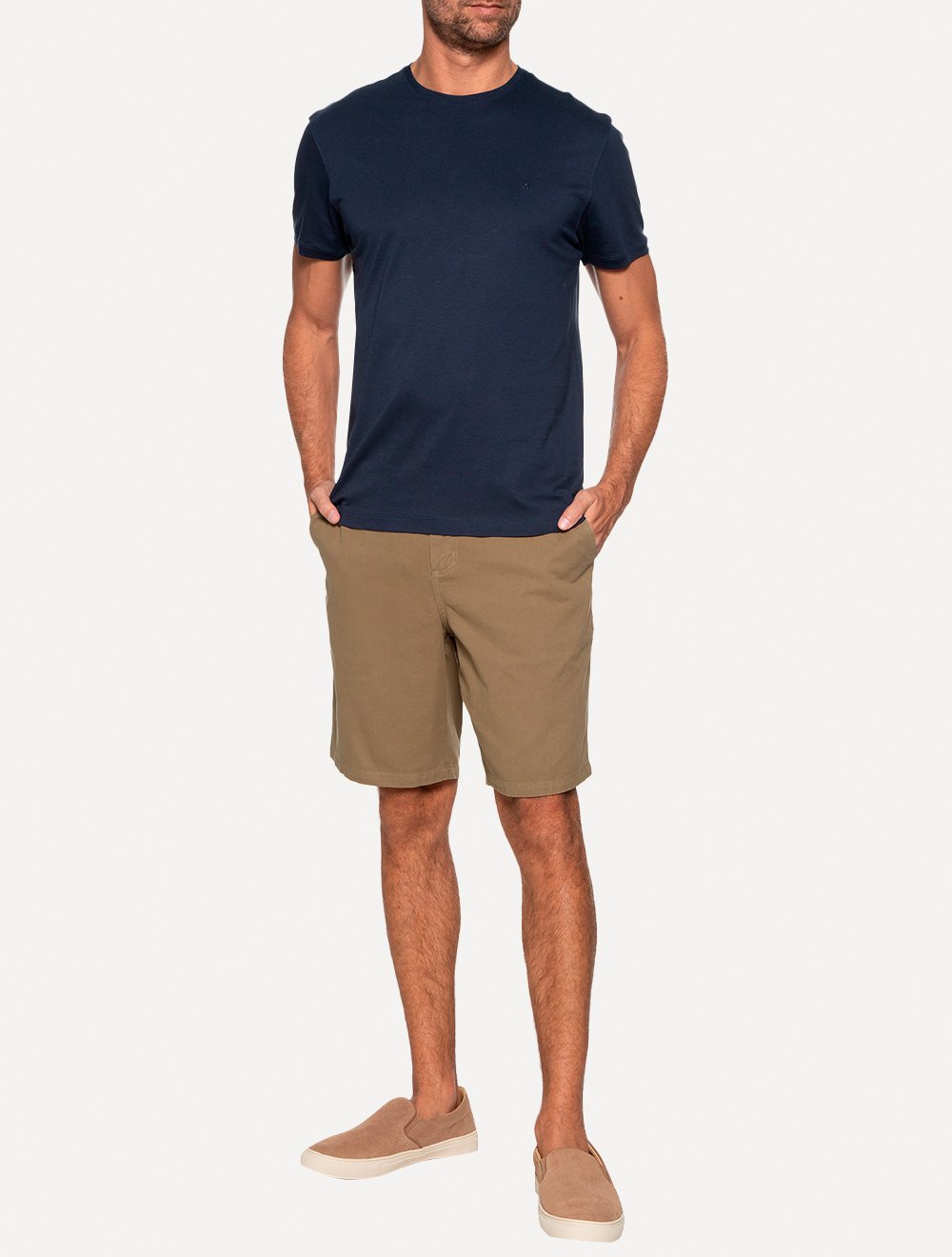 Bermuda Aramis Masculina Chino Color Essential Cáqui