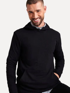 Blusa Reserva Masculina Manga Longa Hoodie Color Preta