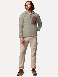 Jaqueta Columbia Masculina Ascender Softshell City Marrom/Caqui