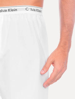 Cueca Calvin Klein Samba Canção Tricoline Branca