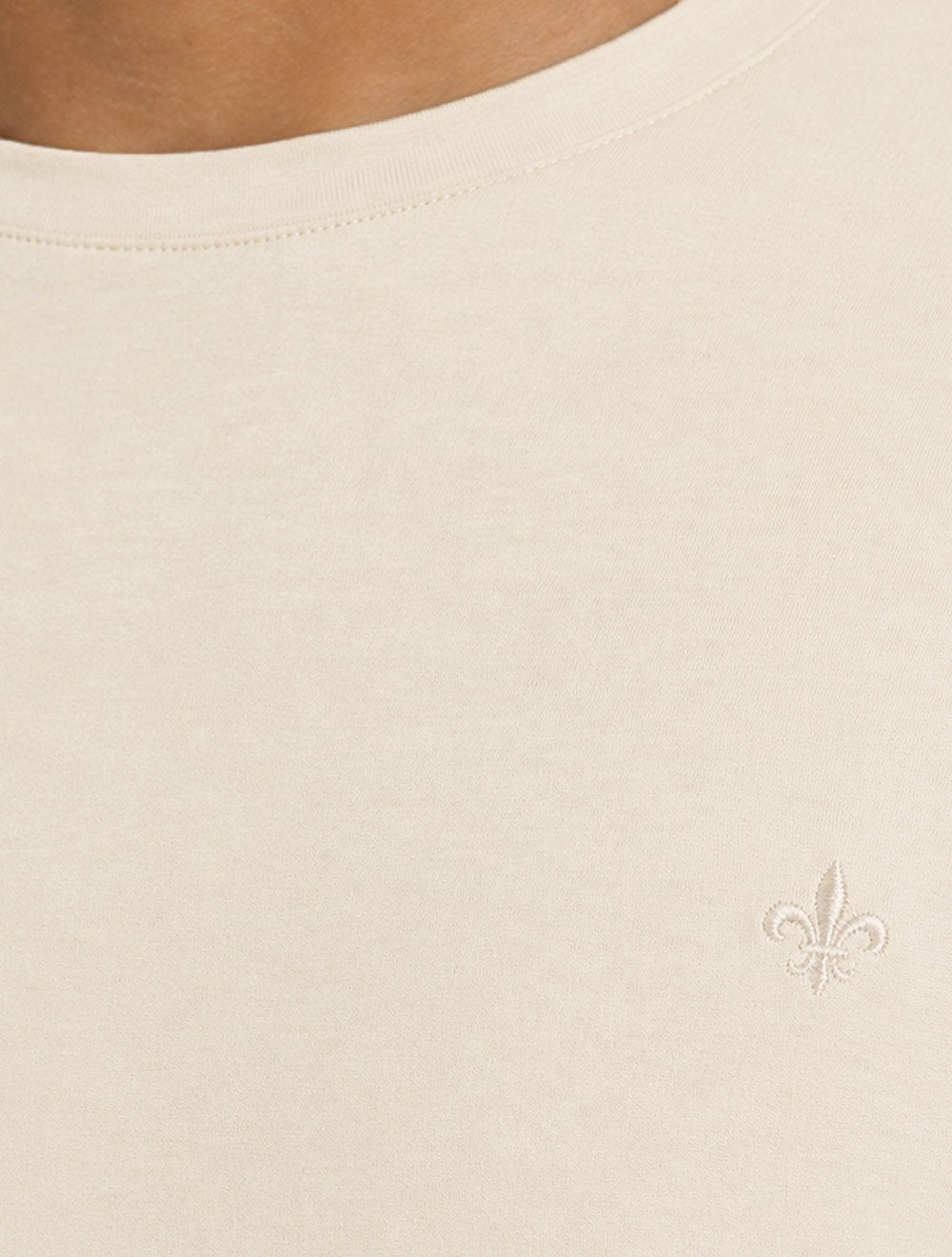 Camiseta Dudalina Manga Longa Cotton Flex Off White