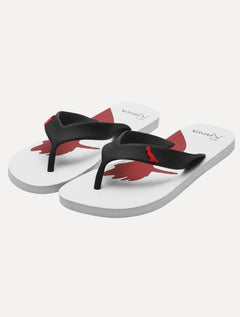 Chinelo Reserva Masculino Trancoso Woodpecker Preto/Branco
