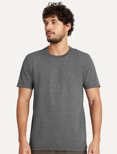 Camiseta Aramis Masculina Estampa Costas Barcode Grafite Mescla