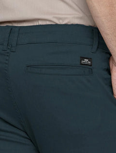 Calça King & Joe Sarja Masculina Slim Azul Marinho