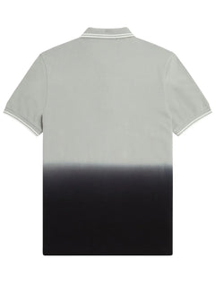 Polo Fred Perry Masculina Regular Piquet Ombre Marinho Cinza