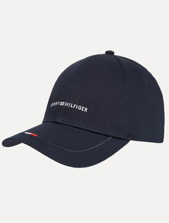 Boné Tommy Hilfiger Masculino Foundation 6 Panel Azul Marinho