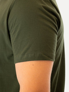 Camiseta Guess Masculina Los Angeles Skyscraper Verde Escuro