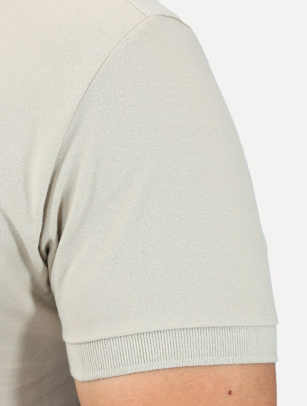 Polo Aramis Masculina Piquet Inner Detail Light Logo Areia