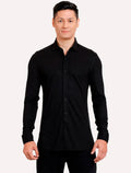 Camisa Aramis Masculina Slim Malha Liquid Repeller Preta