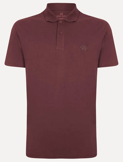 Polo John John Masculina Light Transfer Vinho