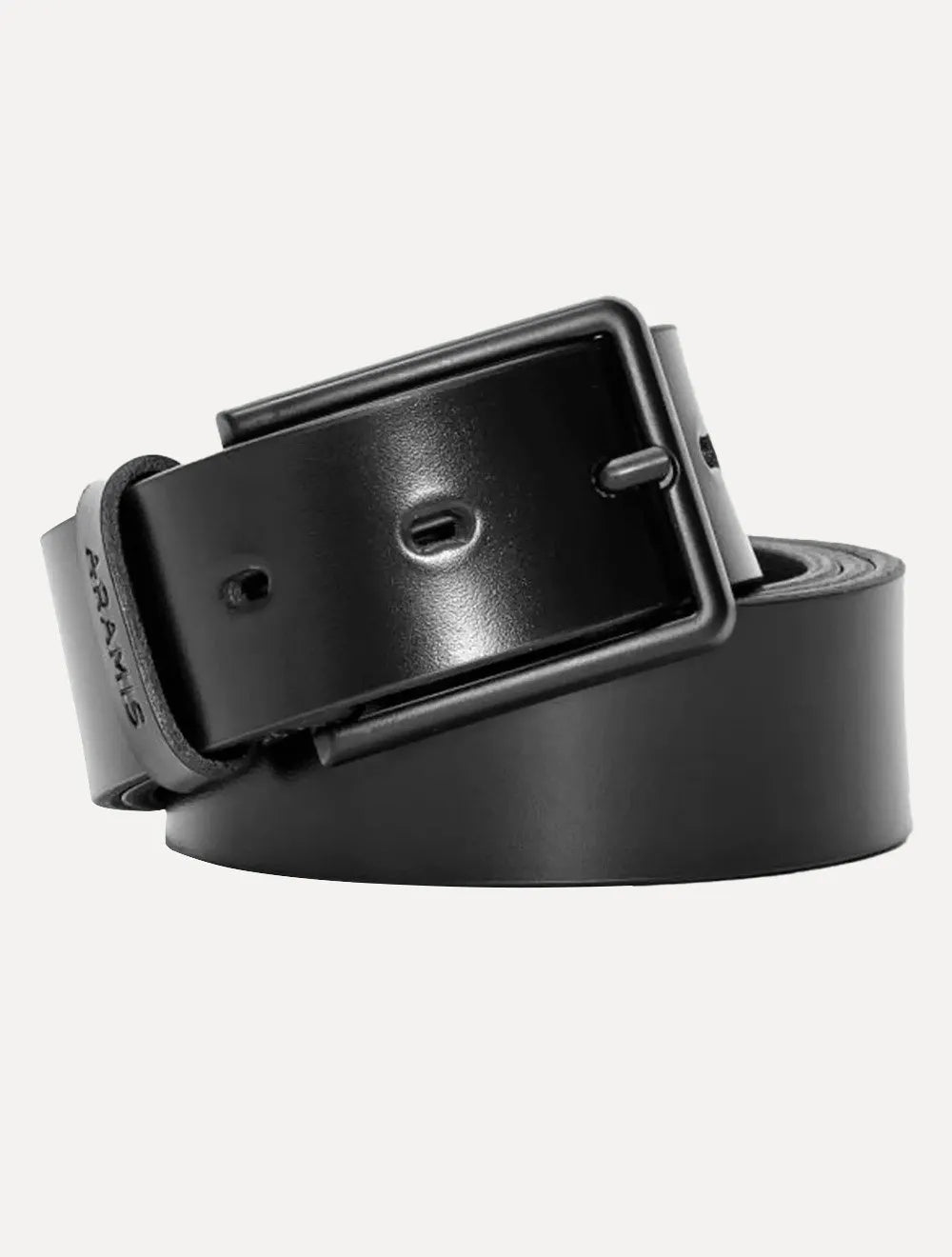 Cinto Aramis Masculino Basico Couro Latego Preto