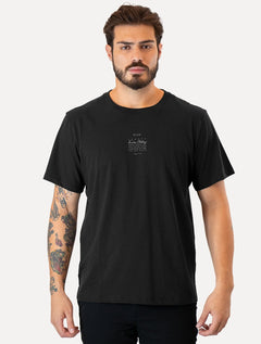 Camiseta Ellus Masculina Cotton Fine Timeless Classic Preta