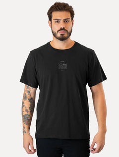 Camiseta Ellus Masculina Cotton Fine Timeless Classic Preta