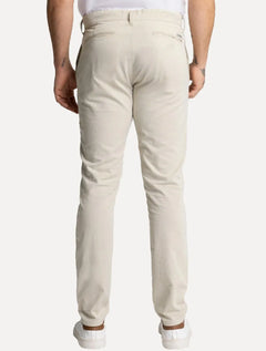 Calça King & Joe Sarja Masculina Slim Areia