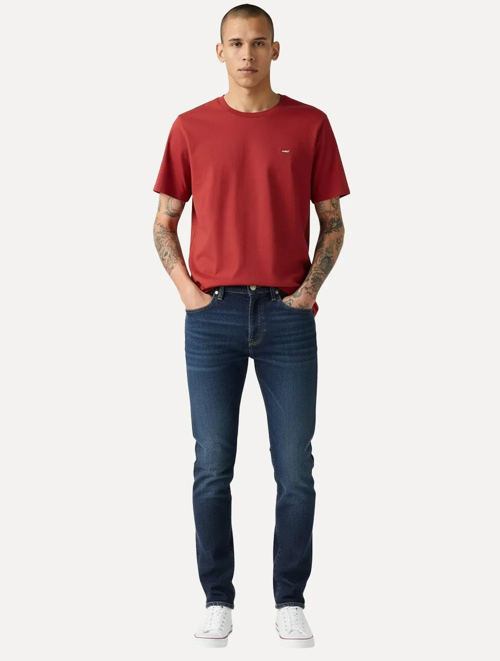 Camiseta Levis Classic SS Original HM Vermelha