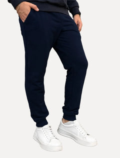 Calça King & Joe Masculina Moletom Comfort Azul Marinho