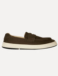 Tênis Osklen Masculino Slip On Soho Black Sole Marrom Café