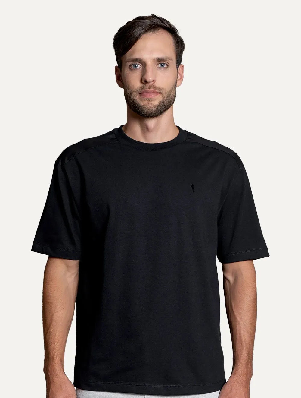 Camiseta Aleatory Masculina Black Icon Preta