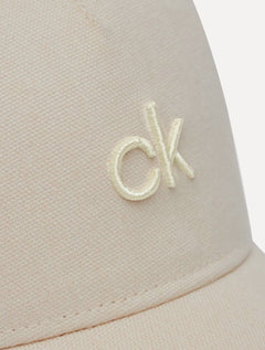 Boné Calvin Klein Jeans 5 Gomos Embroidery CK Cáqui Claro