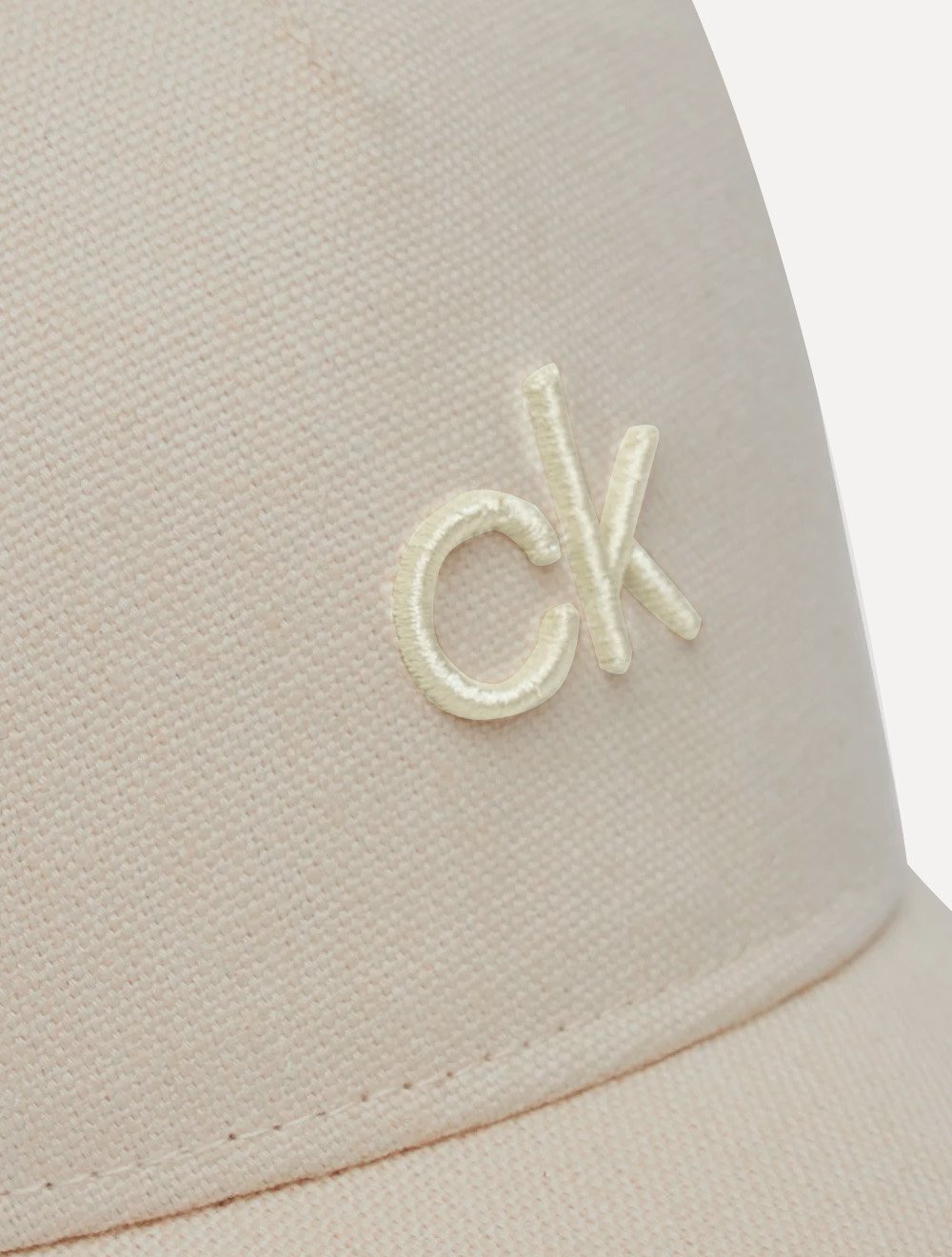 Boné Calvin Klein Jeans 5 Gomos Embroidery CK Cáqui Claro