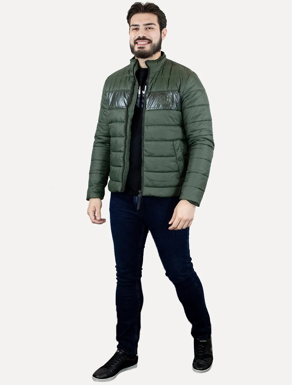 Jaqueta John John Masculina Nylon Sidney Verde Militar