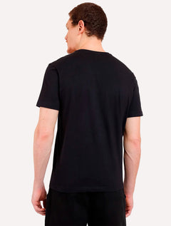 Camiseta Aramis Masculina Basic Lisa Preta