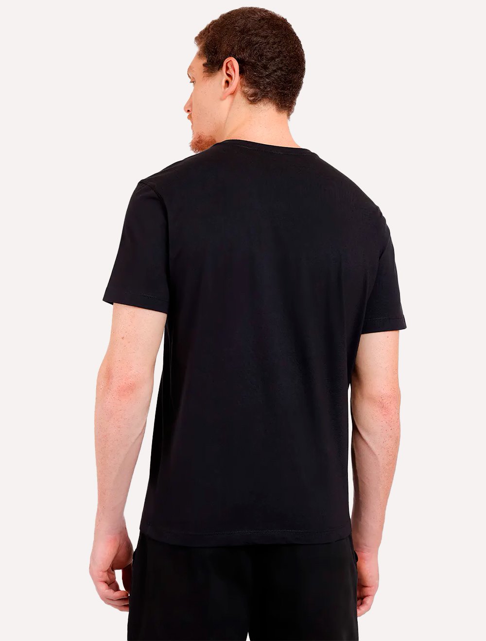 Camiseta Aramis Masculina Basic Lisa Preta