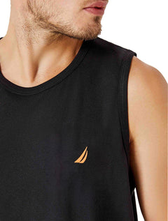 Regata Nautica Masculina Orange Icon Preta