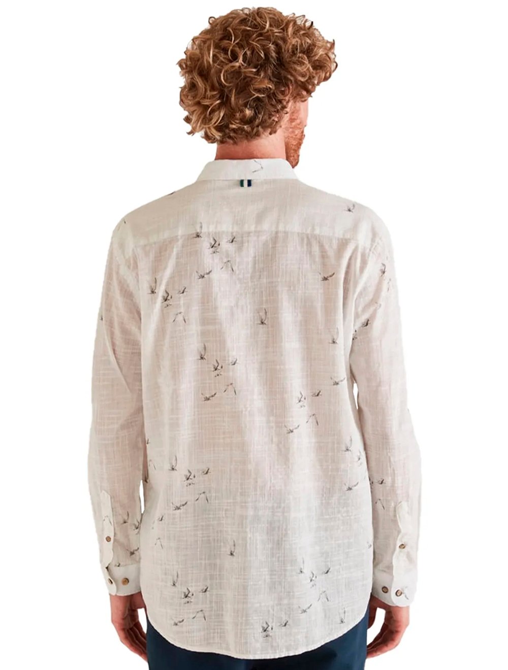 Camisa Reserva Masculina Voo Print Icon Off-White