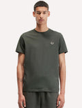 Camiseta Fred Perry Masculina Regular Powder Laurel Graphic Verde