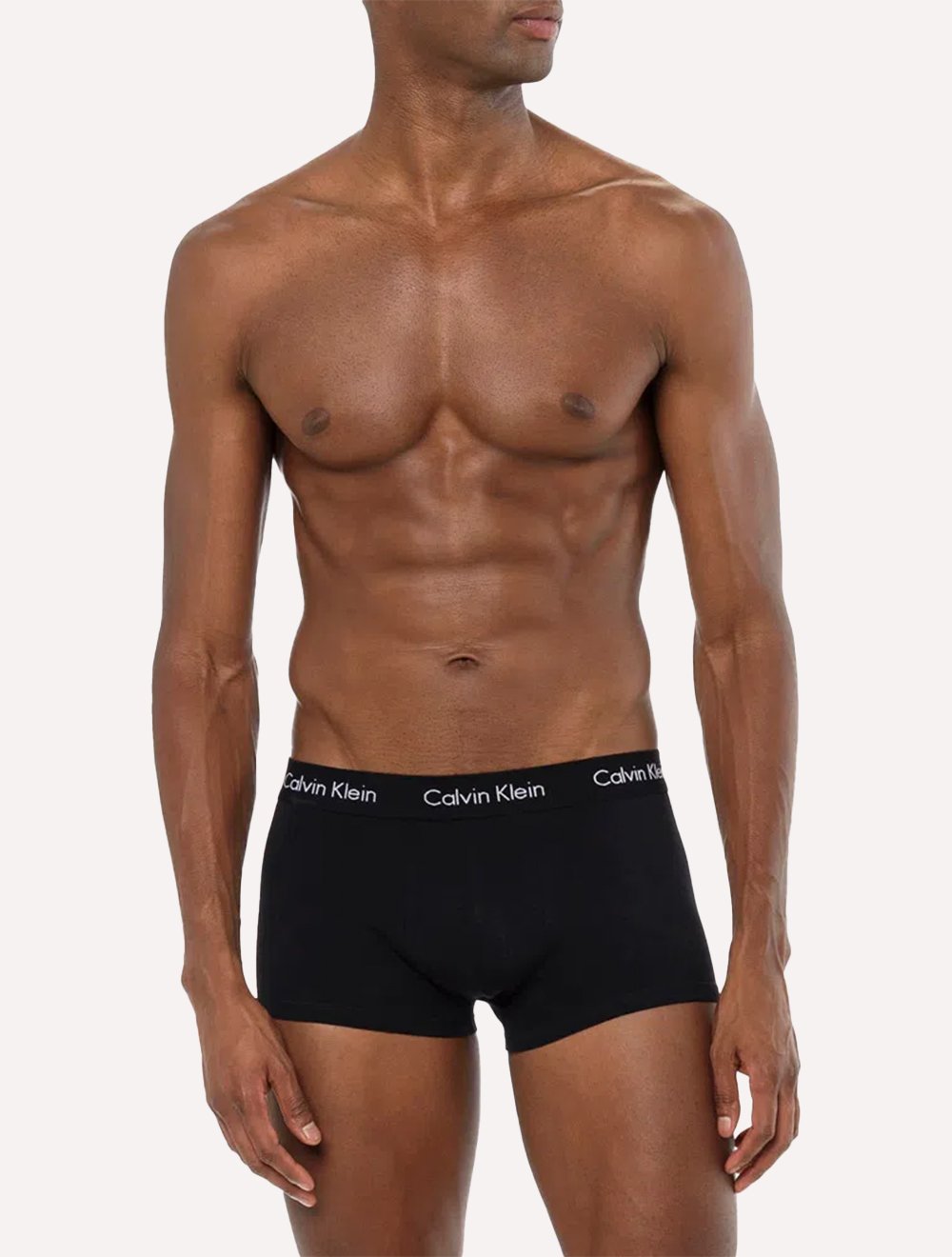 Cuecas Calvin Klein Underwear Plus Trunk Stretch  All Black Pack 3UN