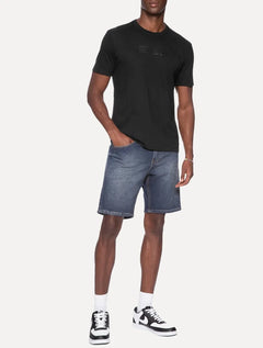 Bermuda Calvin Klein Jeans Masculina Carnaby 9'5 Pockets Azul Marinho