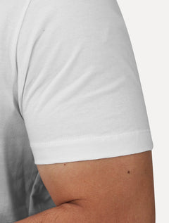 Camiseta Aramis Masculina Basica Mono Logo Surton Branca