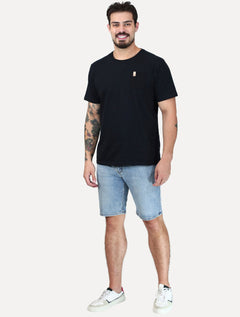 Bermuda Levis Jeans Masculina 405 Standard Shorts Stretch Azul Claro