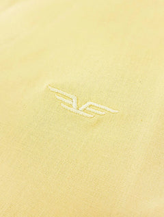 Camisa Ellus Masculina Tricoline LY Classic Anatomic Amarela