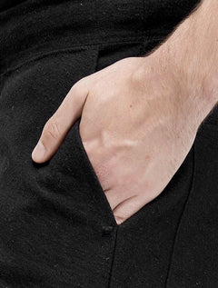 Bermuda Osklen Masculina Moletom Rustic E-Basics Preta