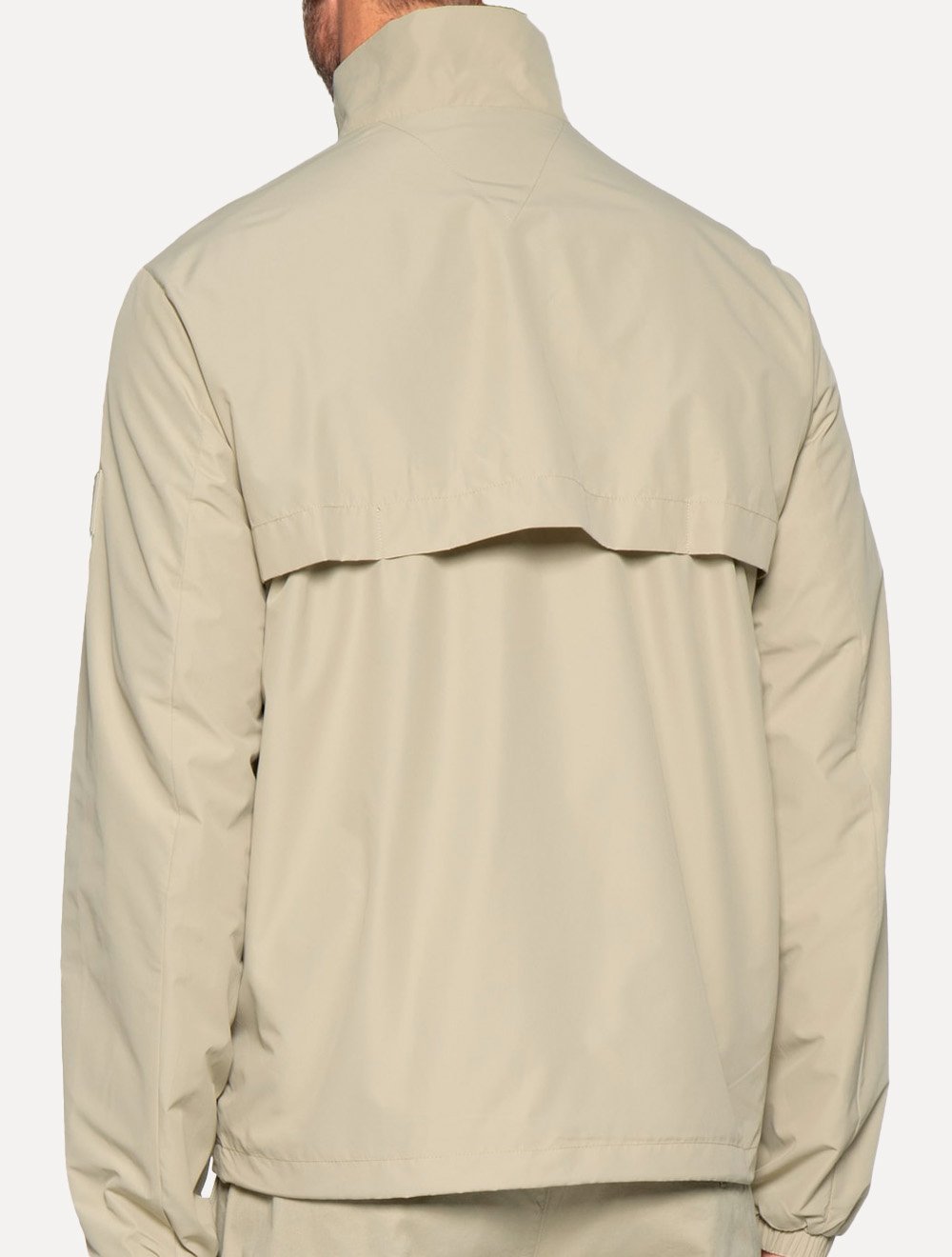 Jaqueta Tommy Hilfiger Branded Rubber Blouson Cáqui