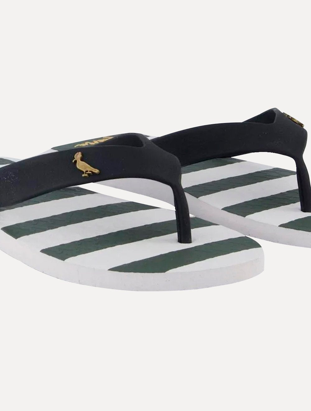 Chinelo Reserva Masculino Summer Stripes Branco/Preto
