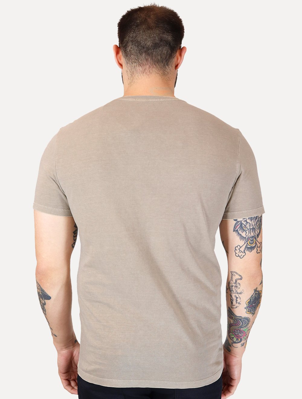 Camiseta Von der Volke Masculina Origineel Eternity Stone Cáqui Claro