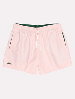 Short Lacoste Masculino Beachwear Classico Rosa