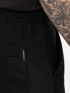 Bermuda King & Joe Masculina Moletom Comfort Logo Rubber Preta