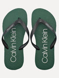 Chinelo Calvin Klein Jeans Swin Contrast Logo Re Issue Verde