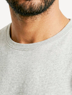 Camiseta Tommy Hilfiger Masculina Essential Cotton Cinza Claro Mescla