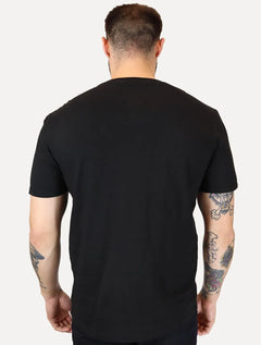 Camiseta Von der Volke Masculina Origineel Linear Brand Preta