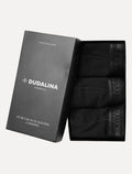Kit Cuecas Dudalina Slip 3 Unidades Preta