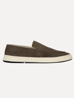 Tênis Osklen Masculino Camurça Moc Soho Soft Marrom Café