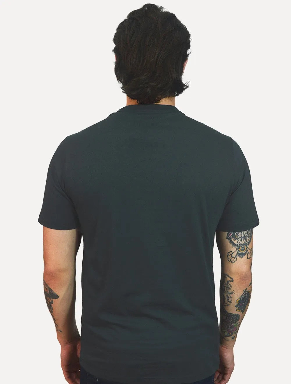 Camiseta Calvin Klein Jeans Masculina New Logo Re Issue Azul Marinho