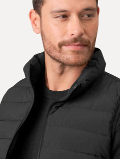 Colete Calvin Klein Jeans Masculino Logo Peito Fosco Preto
