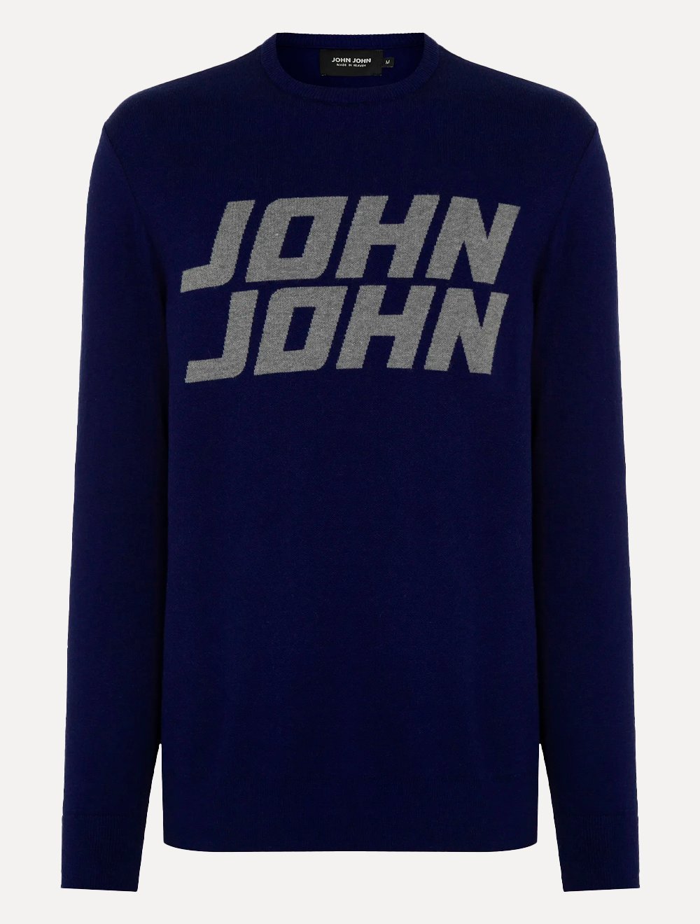 Suéter John John Masculino Regular Fit Tricot Enjoying Azul Marinho